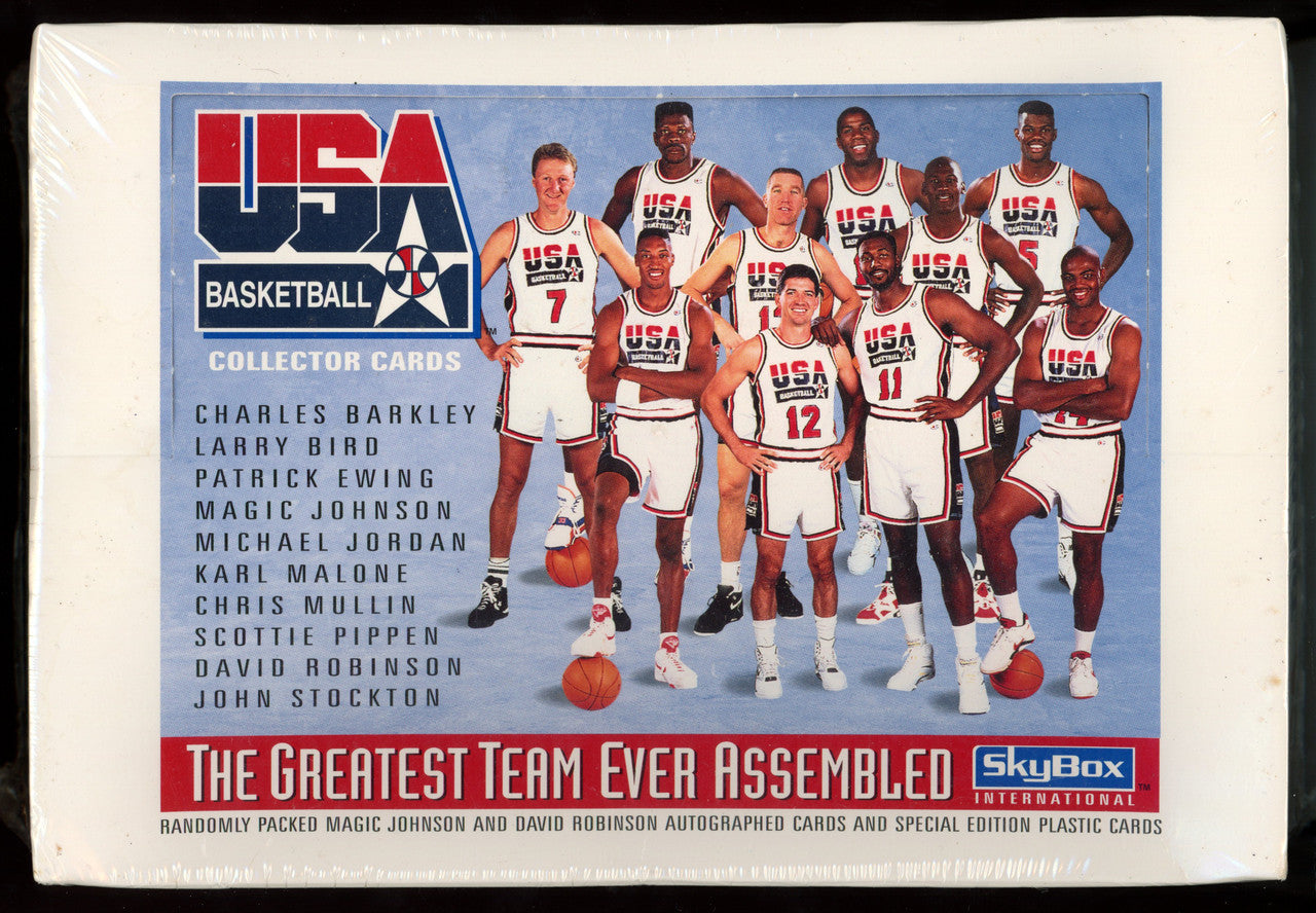 1992 Skybox USA Basketball Box Factory Sealed