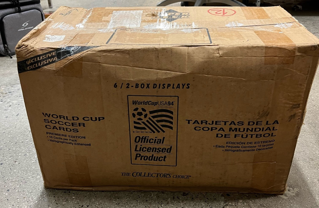 1994 Upper Deck World Cup USA Contenders Soccer 12 Box Sealed Case