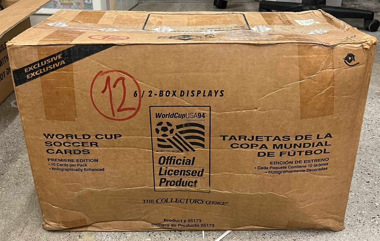 1994 Upper Deck World Cup USA Contenders Soccer 12 Box Sealed Case