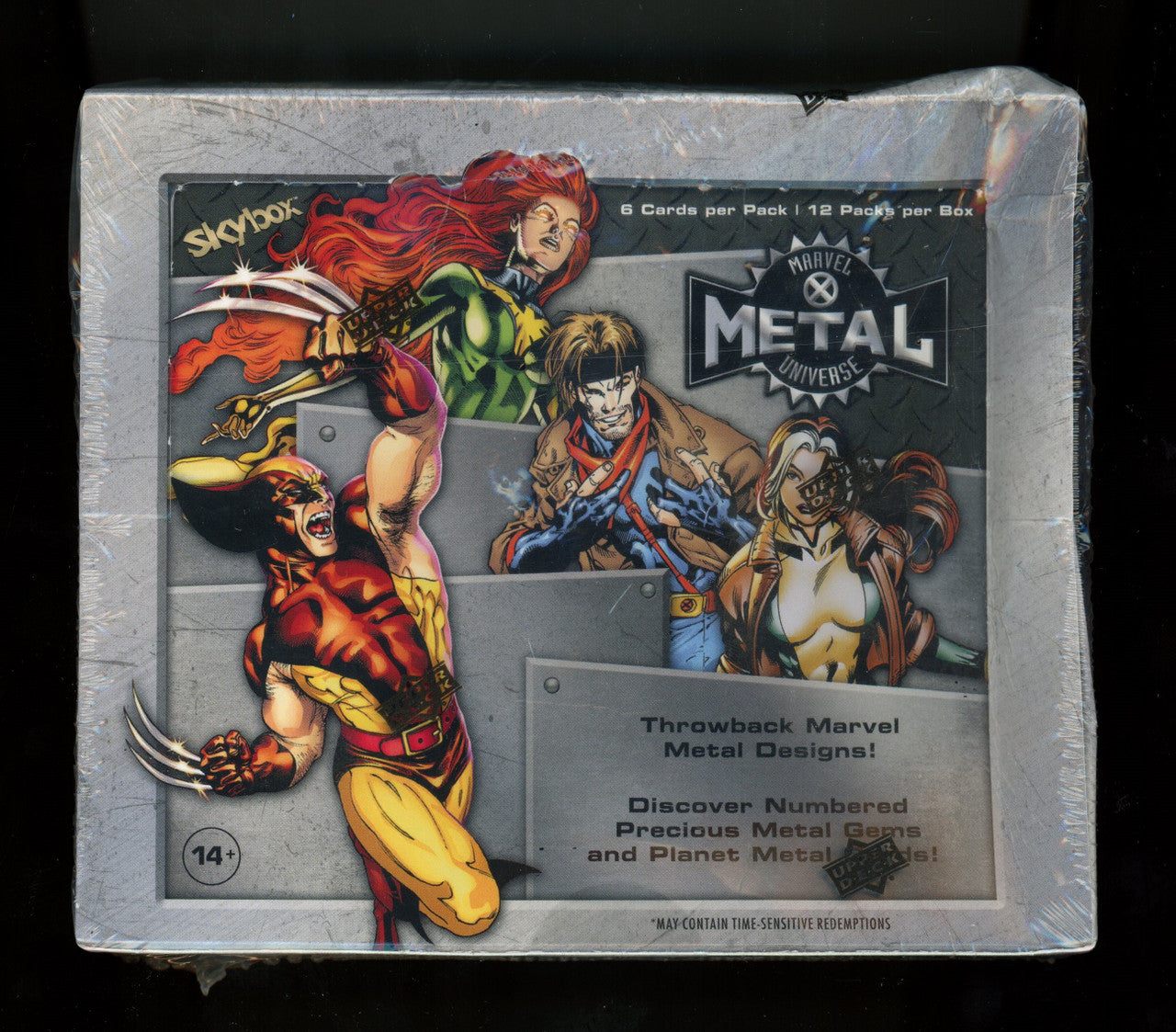 2020 Upper Deck Marvel X-Men Metal Universe Hobby Box Factory Sealed