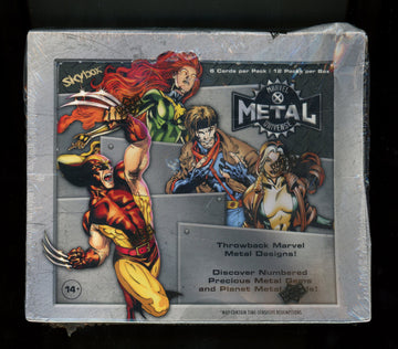 2020 Upper Deck Marvel X-Men Metal Universe Hobby Box Factory Sealed