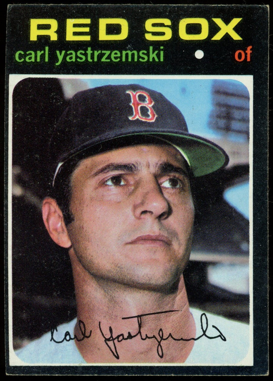 1971 Topps Carl Yastrzemski #530 EX "B"